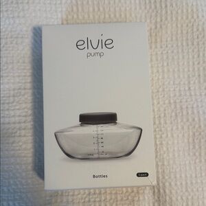 Elvie Pump Bottles - 3 Pack with Lids